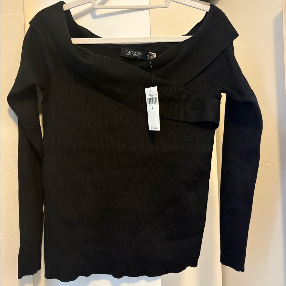 Lauren Ralph Lauren Black Sweater New with Tags!